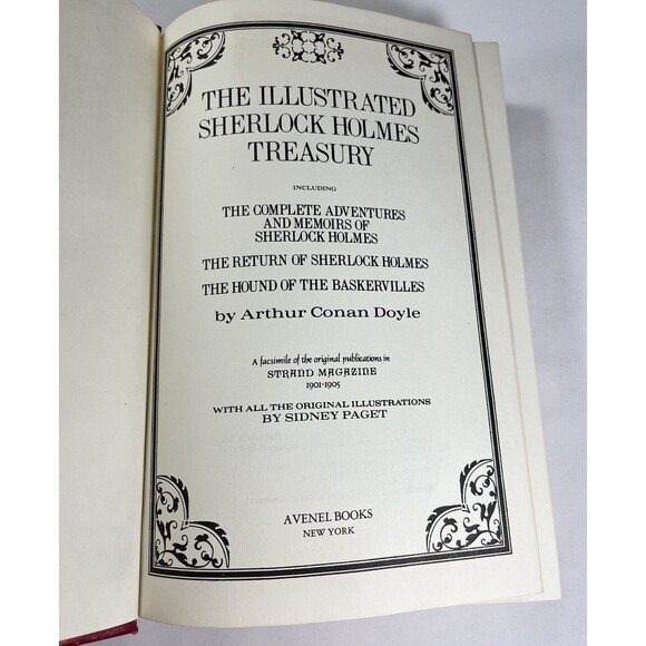 The Illustrated Sherlock Holmes Treasury by Sir Arthur Doyle Hardback - Picture 8 of 13